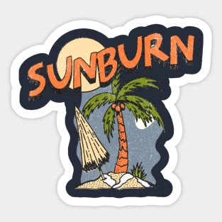 Sunburn sea Sticker